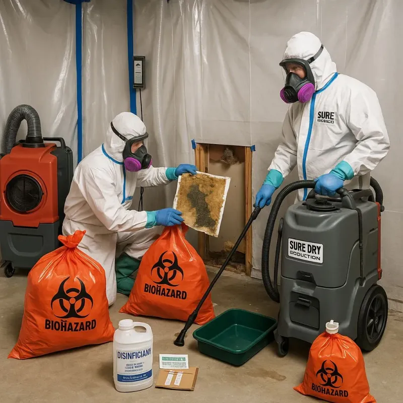 Contaminated Water Handling Protocols process in Suncoast Estates, FL